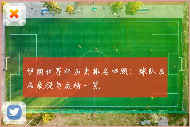 伊朗世界杯历史排名回顾:球队历届表现与成绩一览