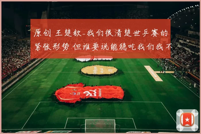 原创 王楚钦_我们很清楚世乒赛的紧张形势 但谁要说能稳吃我们我不相信